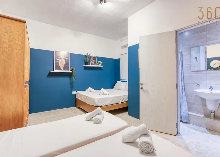 아파트 Spacious Seafront With Terrace, Bbq & Views By 360 Estates *