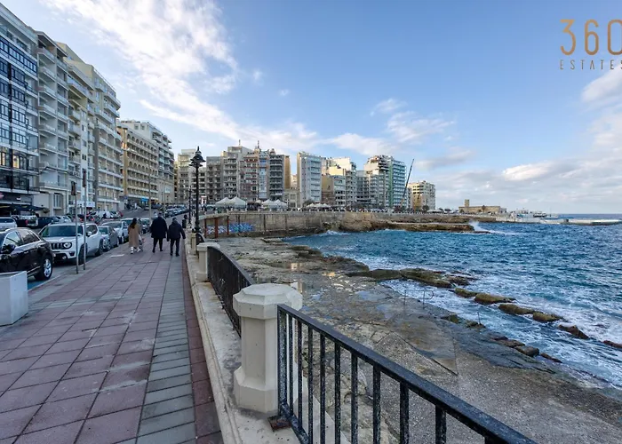 Διαμέρισμα Spacious Seafront With Terrace, Bbq & Views By 360 Estates