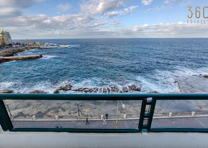 Spacious Seafront With Terrace, Bbq & Views By 360 Estates